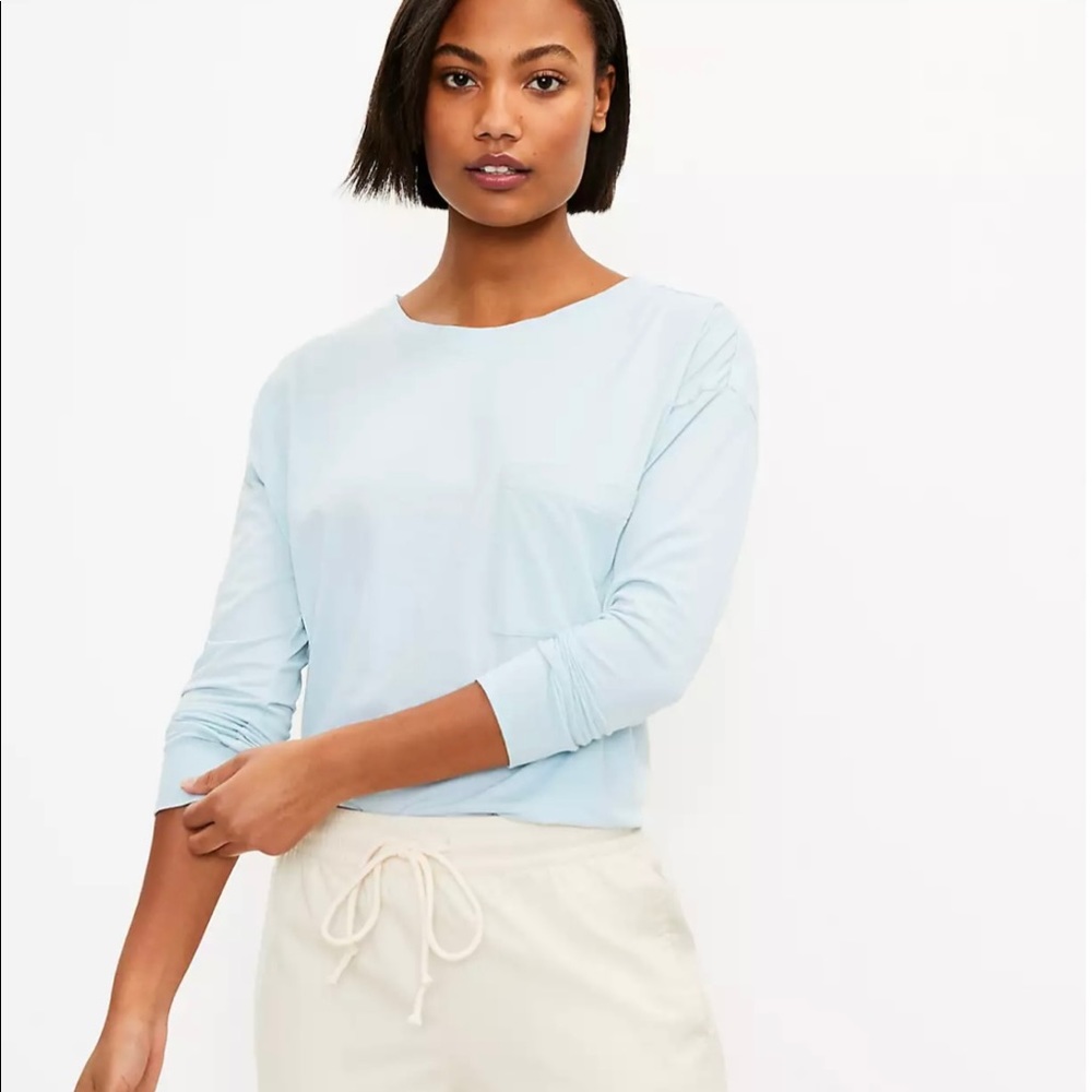 Lou&grey blue crew sweatshirt
